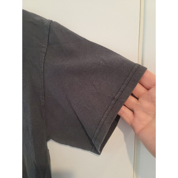 ACDC t shirt Vintage Back In Black Tour Rare Medium Black - Picture 4 of 11